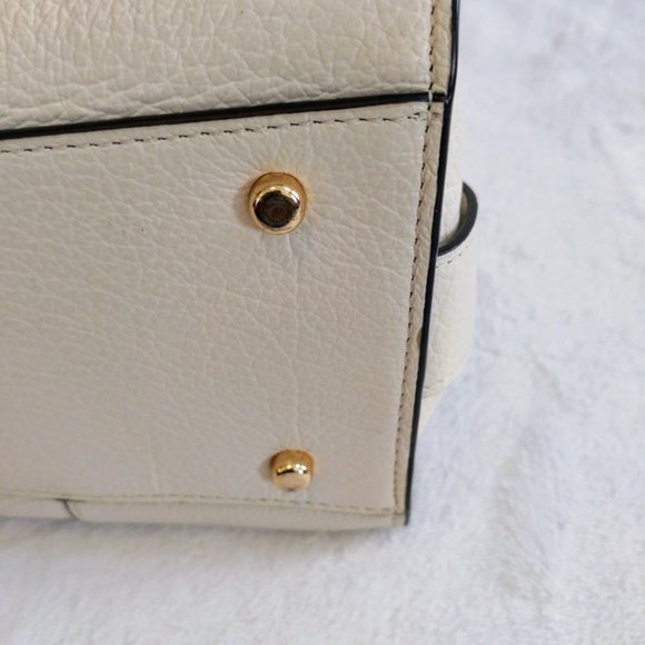 Coach Cream Mercer Satchel Handbag - Picture 8 of 16